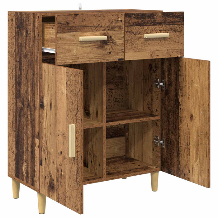 Bufet cu sertar Lemn vechi 34 x 69.5 x 89 cm Lemn compozit - WALTI WALTI