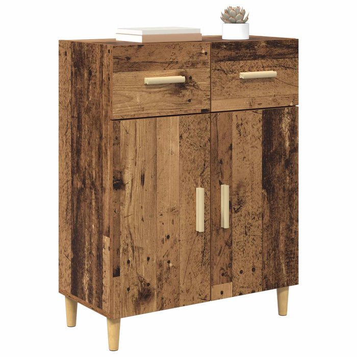 Bufet cu sertar Lemn vechi 34 x 69.5 x 89 cm Lemn compozit - WALTI WALTI