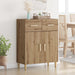 Bufet stejar artizanal 34 x 69.5 x 89 cm Lemn compozit - WALTI WALTI