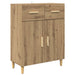 Bufet stejar artizanal 34 x 69.5 x 89 cm Lemn compozit - WALTI WALTI
