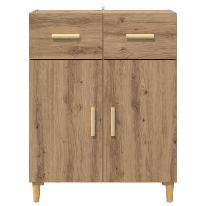 Bufet stejar artizanal 34 x 69.5 x 89 cm Lemn compozit - WALTI WALTI