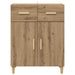 Bufet stejar artizanal 34 x 69.5 x 89 cm Lemn compozit - WALTI WALTI