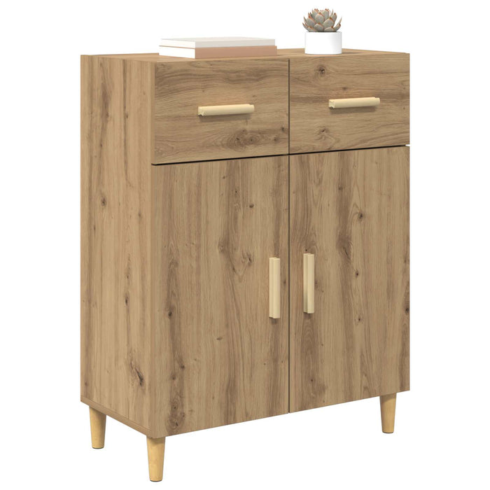 Bufet stejar artizanal 34 x 69.5 x 89 cm Lemn compozit - WALTI WALTI
