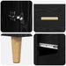 Bufet cu sertar Stejar negru 34 x 69.5 x 89 cm Lemn compozit - WALTI WALTI