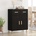 Bufet cu sertar Stejar negru 34 x 69.5 x 89 cm Lemn compozit - WALTI WALTI