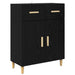 Bufet cu sertar Stejar negru 34 x 69.5 x 89 cm Lemn compozit - WALTI WALTI