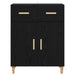 Bufet cu sertar Stejar negru 34 x 69.5 x 89 cm Lemn compozit - WALTI WALTI