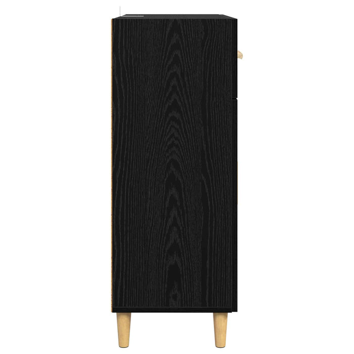 Bufet cu sertar Stejar negru 34 x 69.5 x 89 cm Lemn compozit - WALTI WALTI