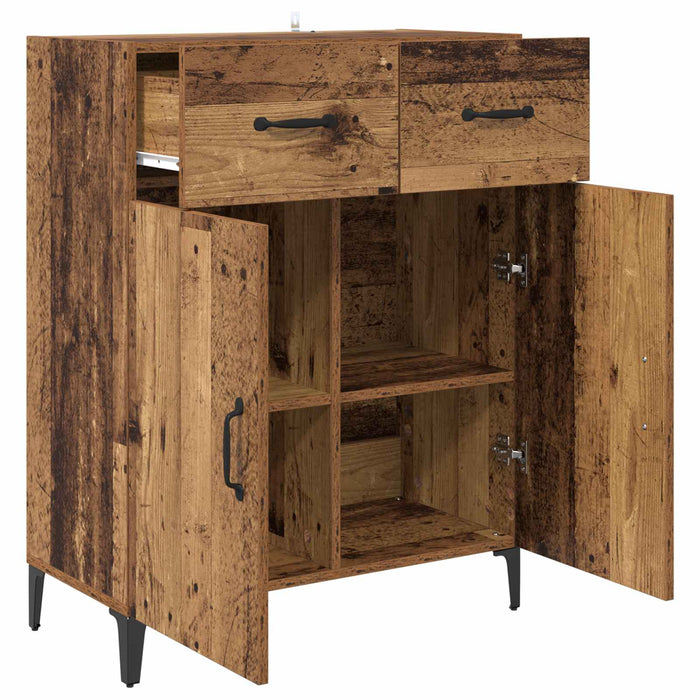 Bufet cu sertar Lemn vechi 69,5 x 34 x 90 cm Lemn compozit - WALTI WALTI