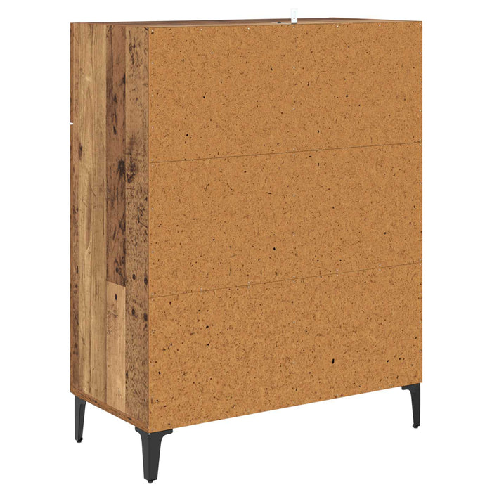 Bufet cu sertar Lemn vechi 69,5 x 34 x 90 cm Lemn compozit - WALTI WALTI