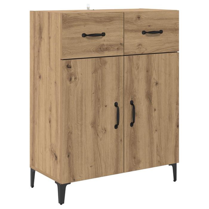 Bufet Stejar Artizanal 69,5 x 34 x 90 cm Lemn compozit - WALTI WALTI