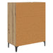 Bufet Stejar Artizanal 69,5 x 34 x 90 cm Lemn compozit - WALTI WALTI