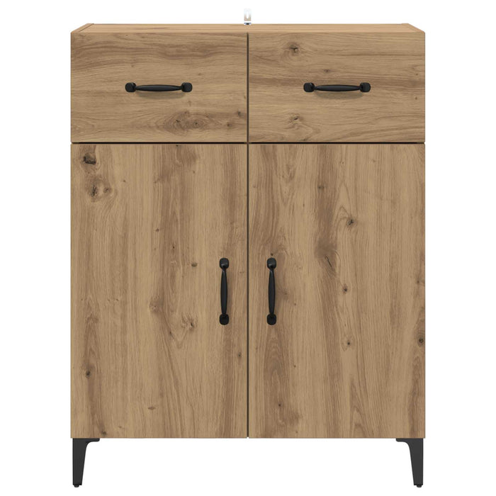 Bufet Stejar Artizanal 69,5 x 34 x 90 cm Lemn compozit - WALTI WALTI