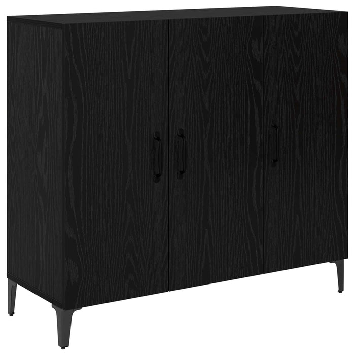 Bufet Stejar negru 34 x 90 x 80 cm Lemn compozit - WALTI WALTI
