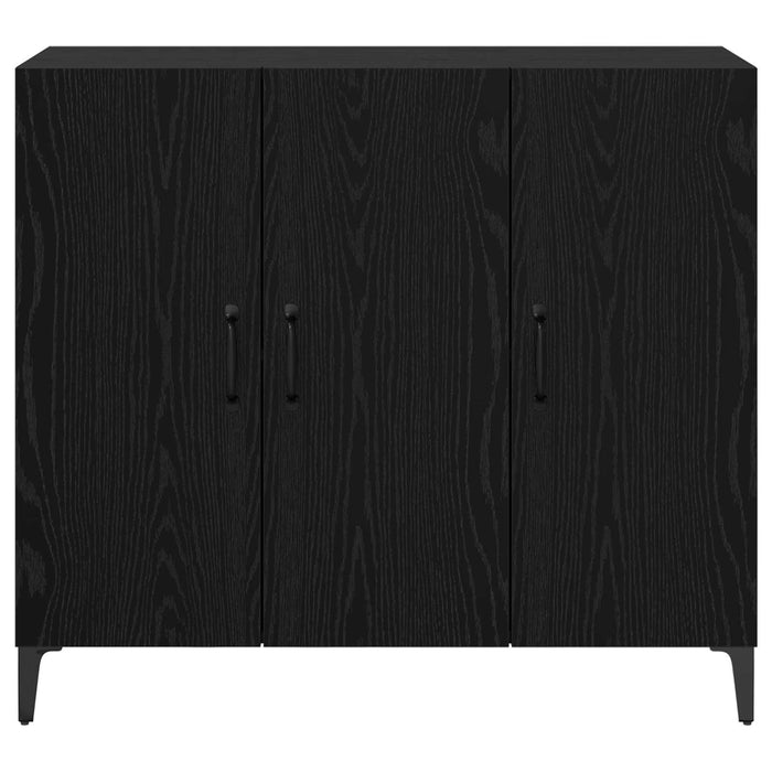 Bufet Stejar negru 34 x 90 x 80 cm Lemn compozit - WALTI WALTI