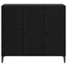 Bufet Stejar negru 34 x 90 x 80 cm Lemn compozit - WALTI WALTI