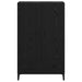 Bufet Stejar Negru 70 x 31 x 115 cm Lemn Ingineresc și Fier - WALTI WALTI