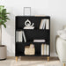 Bufet Stejar Negru 69,5 x 32,5 x 90 cm Lemn compozit - WALTI WALTI