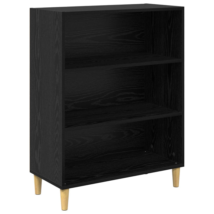 Bufet Stejar Negru 69,5 x 32,5 x 90 cm Lemn compozit - WALTI WALTI