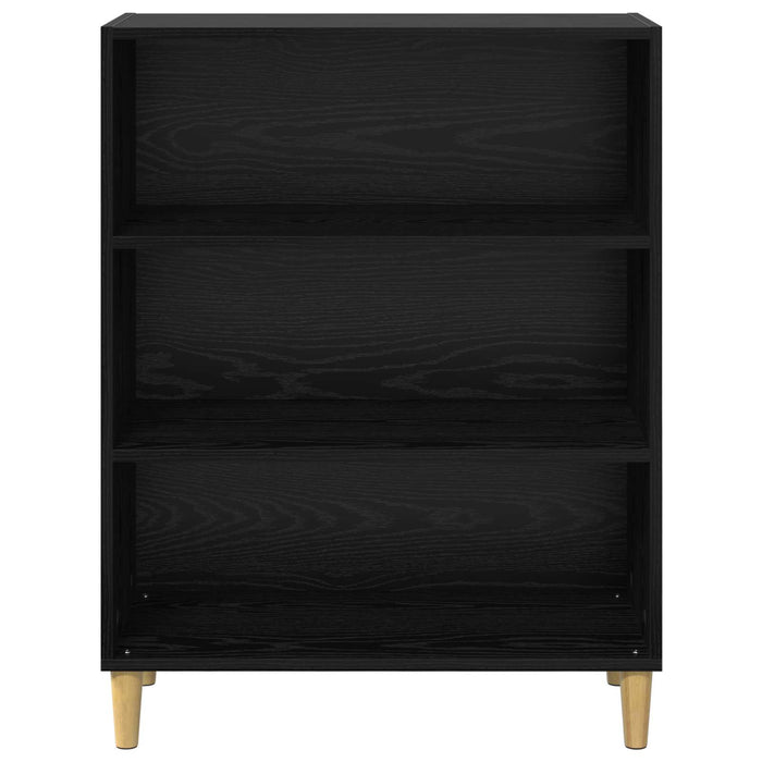 Bufet Stejar Negru 69,5 x 32,5 x 90 cm Lemn compozit - WALTI WALTI