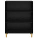 Bufet Stejar Negru 69,5 x 32,5 x 90 cm Lemn compozit - WALTI WALTI