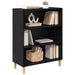 Bufet Stejar Negru 69,5 x 32,5 x 90 cm Lemn compozit - WALTI WALTI