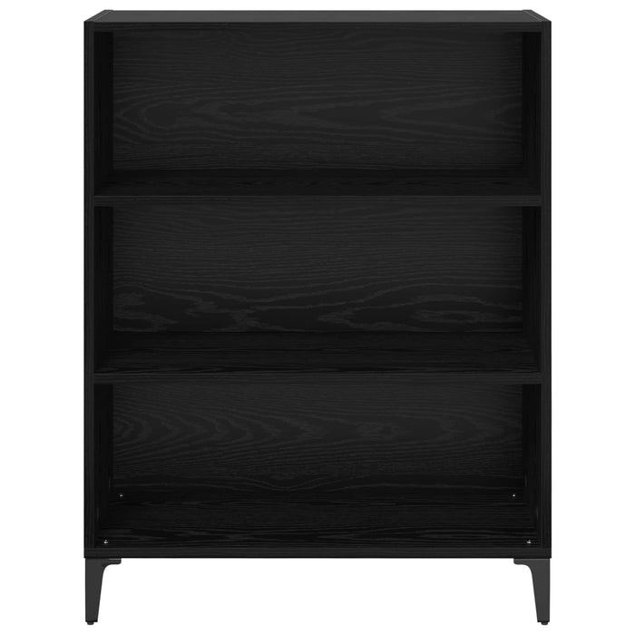 Bufet Stejar Negru 69,5 x 32,5 x 90 cm Lemn compozit - WALTI WALTI