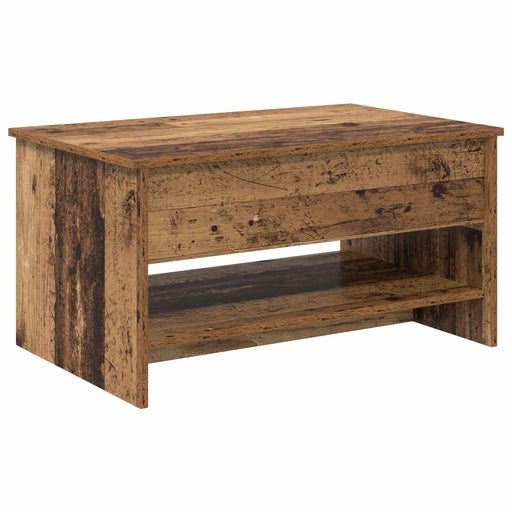Masă de cafea Lemn Vechi 80 x 50,5 x 41,5 cm Lemn compozit - WALTI WALTI