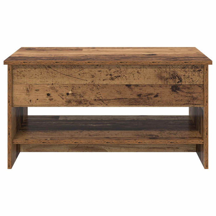 Masă de cafea Lemn Vechi 80 x 50,5 x 41,5 cm Lemn compozit - WALTI WALTI