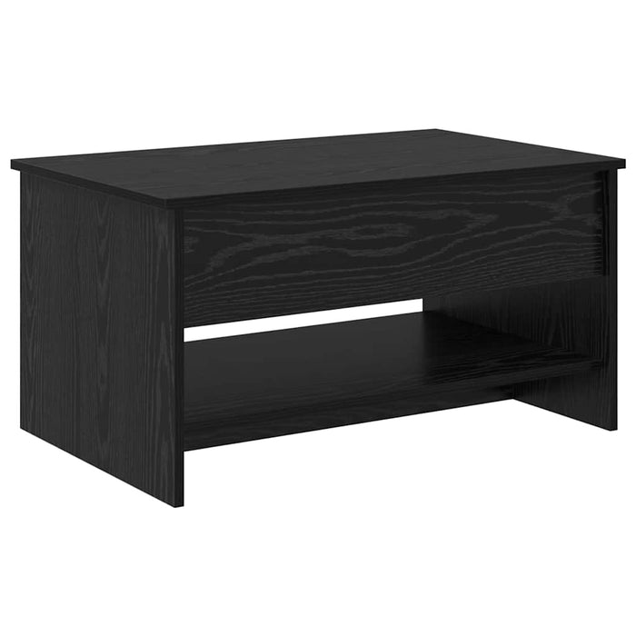Masă de cafea Stejar Negru 80 x 50,5 x 41,5 cm Lemn compozit - WALTI WALTI