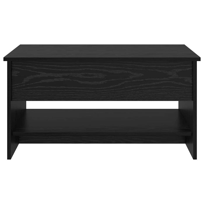 Masă de cafea Stejar Negru 80 x 50,5 x 41,5 cm Lemn compozit - WALTI WALTI
