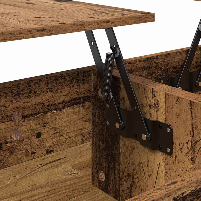 Masă de cafea Lemn Vechi 102 x 50,5 x 46,5 cm Lemn compozit - WALTI WALTI