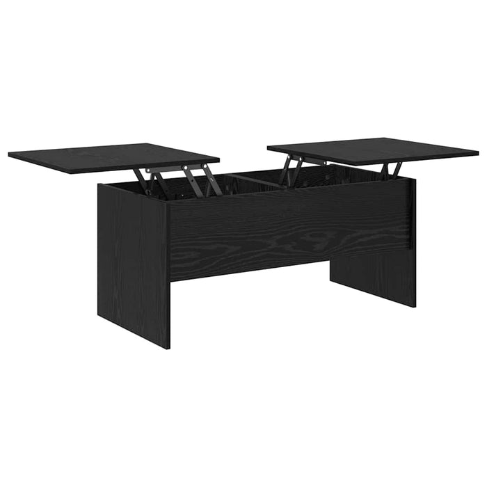 Masă de cafea Stejar Negru 102 x 50,5 x 46,5 cm Lemn compozit - WALTI WALTI