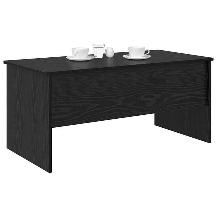 Masă de cafea Stejar Negru 102 x 50,5 x 46,5 cm Lemn compozit - WALTI WALTI