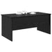Masă de cafea Stejar Negru 102 x 50,5 x 46,5 cm Lemn compozit - WALTI WALTI