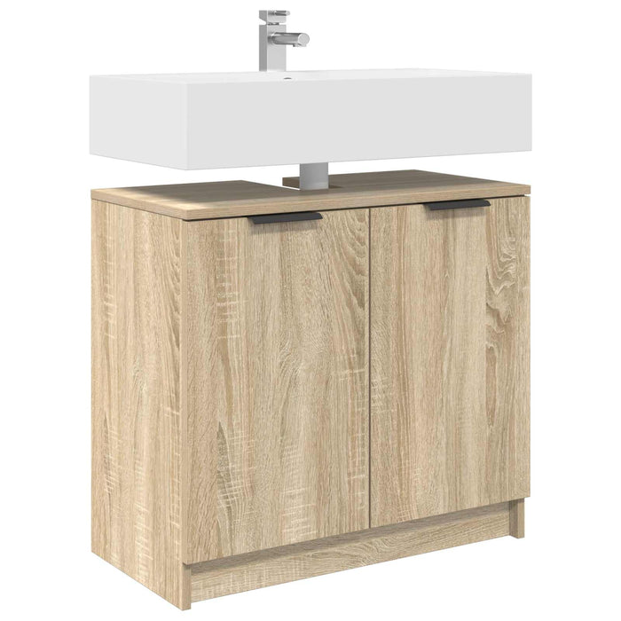 Dulap de Baie Stejar Sonoma 64,5 x 33,5 x 59 cm Lemn compozit - WALTI WALTI