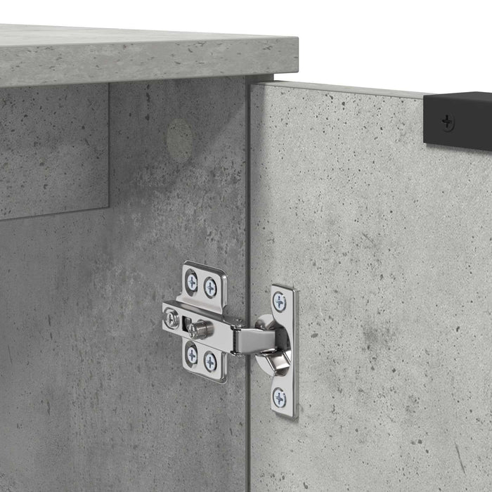 Dulap de Baie Gri din beton 64,5 x 33,5 x 59 cm Lemn compozit - WALTI WALTI