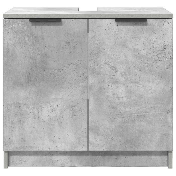 Dulap de Baie Gri din beton 64,5 x 33,5 x 59 cm Lemn compozit - WALTI WALTI