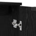 Dulap de Baie Stejar Negru 64,5 x 33,5 x 59 cm Lemn compozit - WALTI WALTI