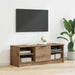 Cabinet TV Stejar Artizanal 102 x 35 x 36,5 cm Lemn compozit - WALTI WALTI