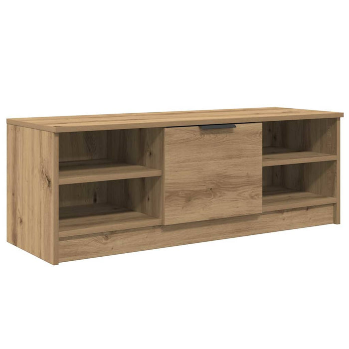 Cabinet TV Stejar Artizanal 102 x 35 x 36,5 cm Lemn compozit - WALTI WALTI
