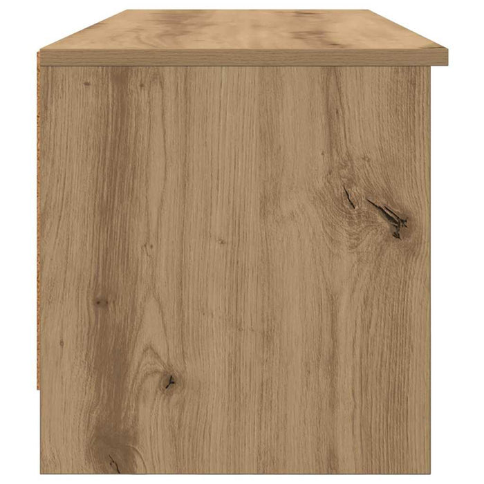Cabinet TV Stejar Artizanal 102 x 35 x 36,5 cm Lemn compozit - WALTI WALTI