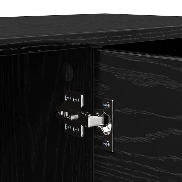 Cabinet TV Stejar Negru 102 x 35 x 36,5 cm Lemn compozit - WALTI WALTI