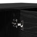 Cabinet TV Stejar Negru 102 x 35 x 36,5 cm Lemn compozit - WALTI WALTI