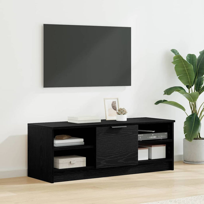 Cabinet TV Stejar Negru 102 x 35 x 36,5 cm Lemn compozit - WALTI WALTI
