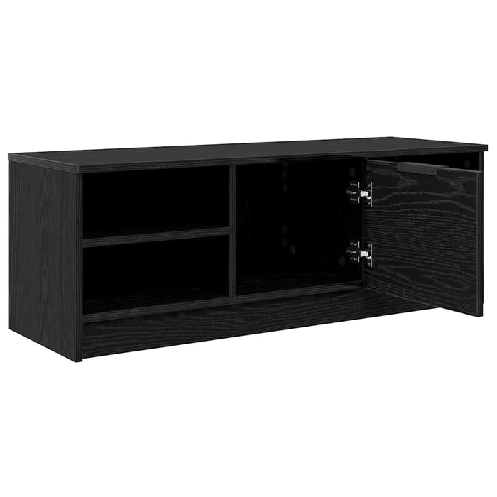 Cabinet TV Stejar Negru 102 x 35 x 36,5 cm Lemn compozit - WALTI WALTI