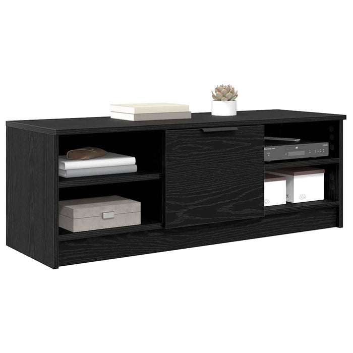 Cabinet TV Stejar Negru 102 x 35 x 36,5 cm Lemn compozit - WALTI WALTI