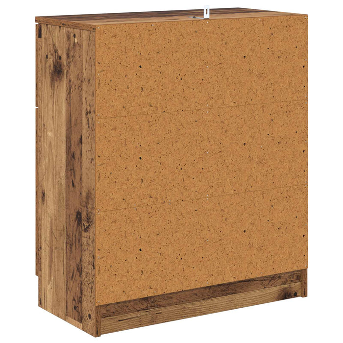 Bufet cu sertar Lemn vechi 60 x 30 x 70 cm Lemn compozit - WALTI WALTI
