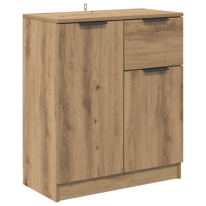 Bufet Stejar Artizanal 60 x 30 x 70 cm Lemn compozit WALTI
