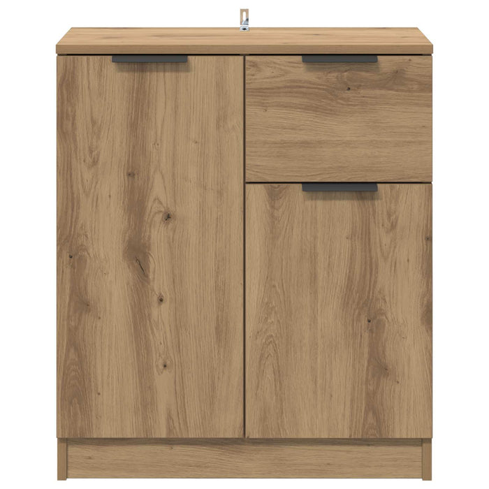 Bufet Stejar Artizanal 60 x 30 x 70 cm Lemn compozit WALTI